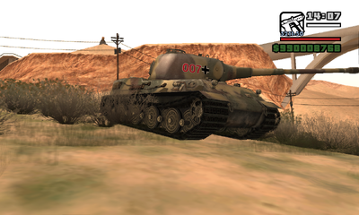 PANZER VII LÖWE camuflado