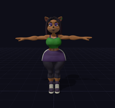 Liz from Crash Bandicoot