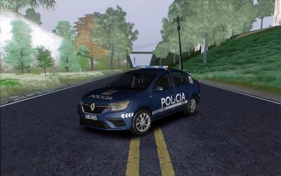 2020 Renault Logan Mendoza Police