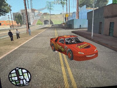 Lightning McQueen NASCAR Racing 2003 Season Cup 90 Skin