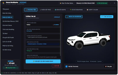 Nexus ModMaster v3.3.0 Fluent - Next-Gen Mod Installer for GTA V - VIỆT NAM